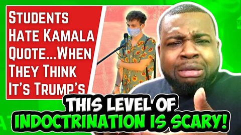 Students Hate Kamala Quote When They Think It's Trump's