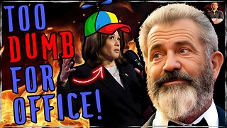 Mel Gibson ROASTS Kamala Harris For Having the IQ of a Fence Post!