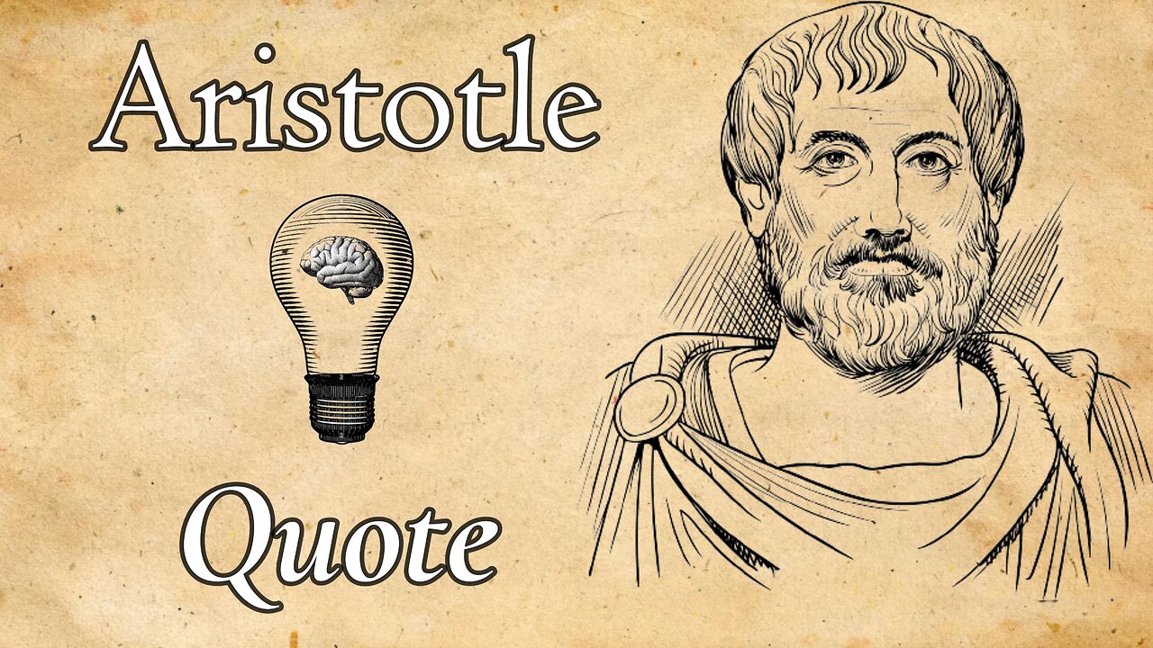 Be a Free Thinker: Aristotle's Wise Words