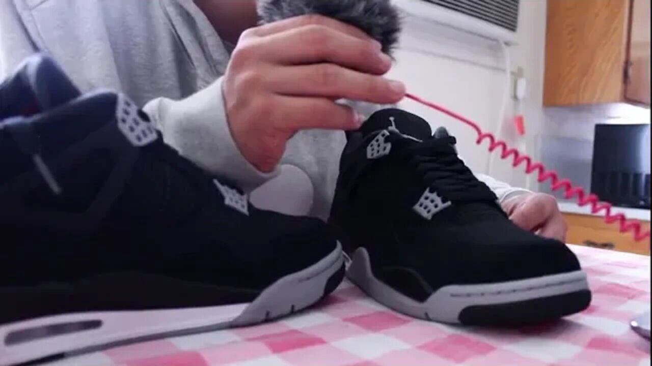 Black Canvas 4's~Shoe Unboxing |ASMR|