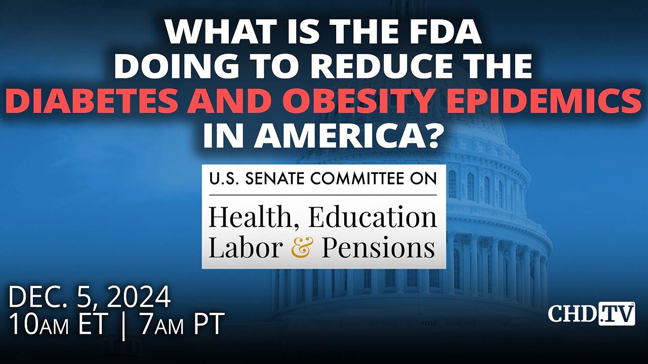 What Is the FDA Doing To Reduce the Diabetes and Obesity Epidemics + More