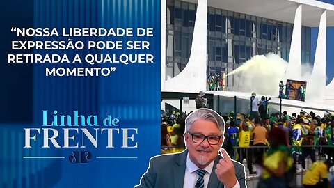 Defesas dos réus dos atos de 8 de janeiro reclamam de falta de individualização I LINHA DE FRENTE