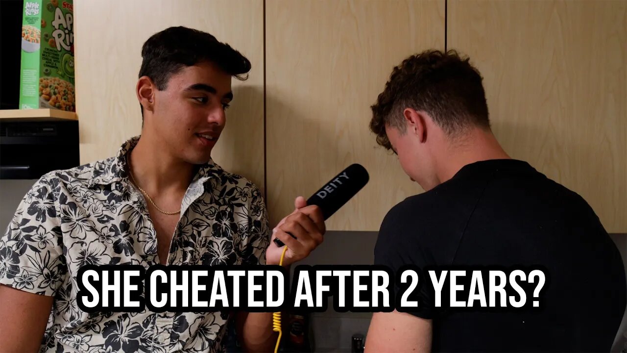 she cheated after 2 years... (they bought a house together)