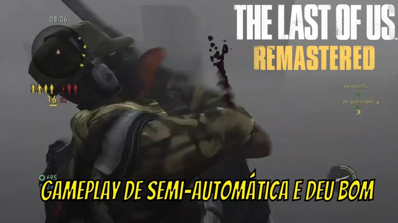 The Last Of Us Online - Gameplay de semi-automática e pegando na faca