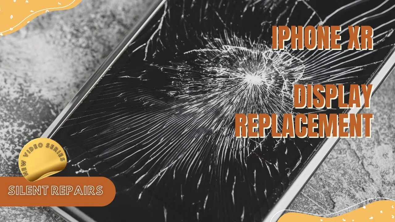 Apple Iphone XR | Screen, lcd repair | Display Replacement | Repair video