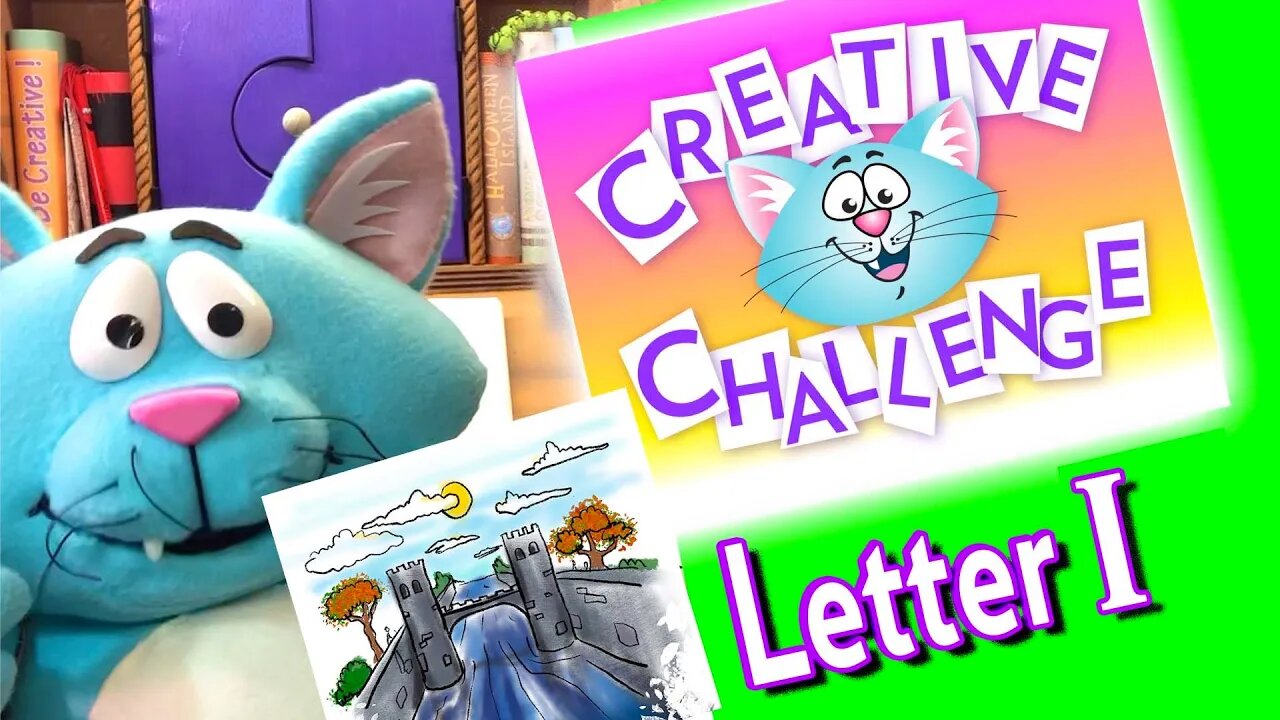 Learn to Draw using the letter I with the Sauerpuss and Friends puppets and our Creative Challenge!