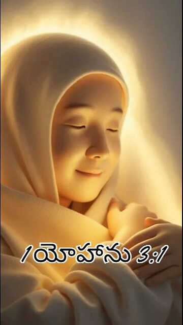 1 యోహాను 3:1 - మనము దేవుని పిల్లలమని పిలువబడునట్లు తండ్రి మన కెట్టి ప్రేమ ననుగ్రహించెనో చూడుడి...