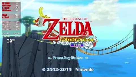 Cemu The Legend of Zelda: The Wind Waker HD 5800X | RX 6600 | 4K | 2023