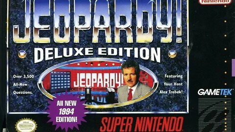 Stereotype Anomaly Plays - E61 - Jeopardy! Deluxe Edition (SNES)