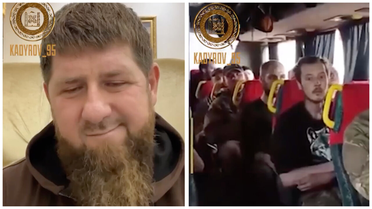 HILARIOUS! Chechen Leader Kadyrov Trolling Captured Ukrainian Azov Nazis