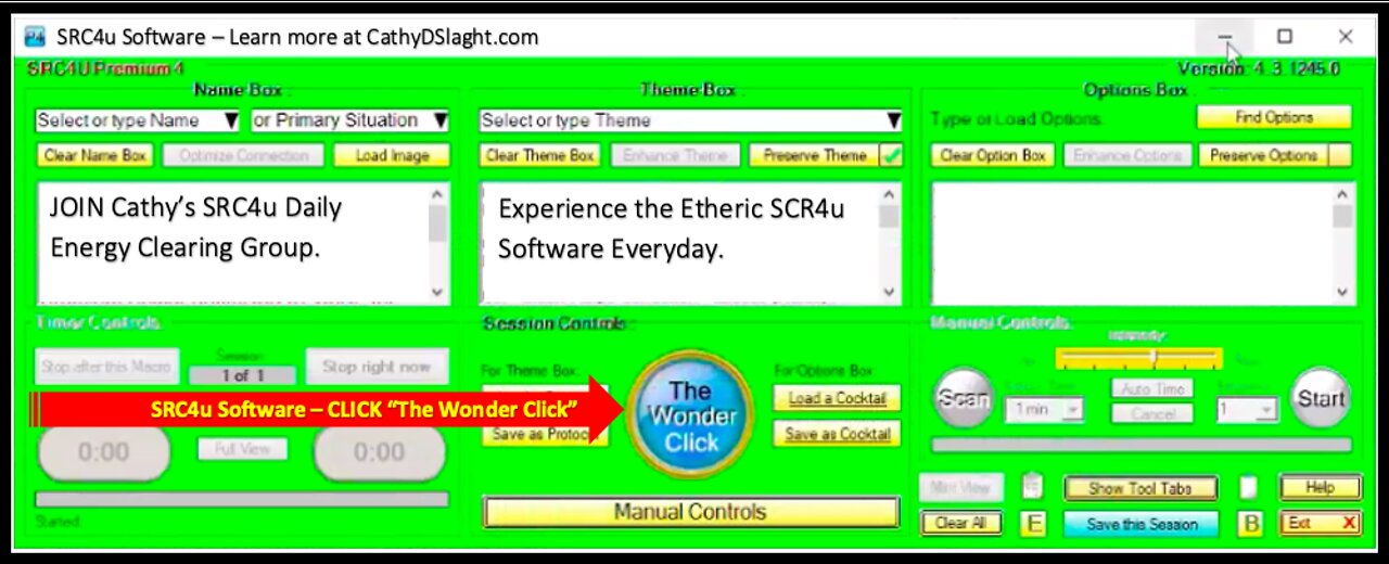 SRC4u Software THE WONDER CLICK by Cathy D Slaght