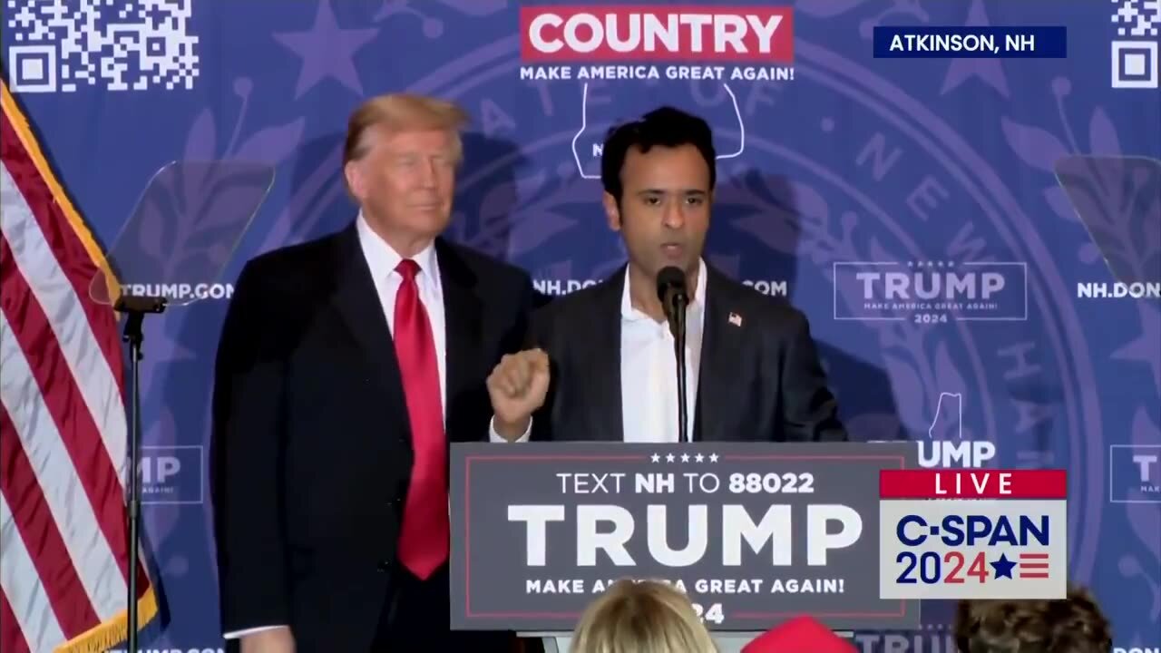Vivek for VP? Trump talks working with Ramaswamy at event in New Hampshire