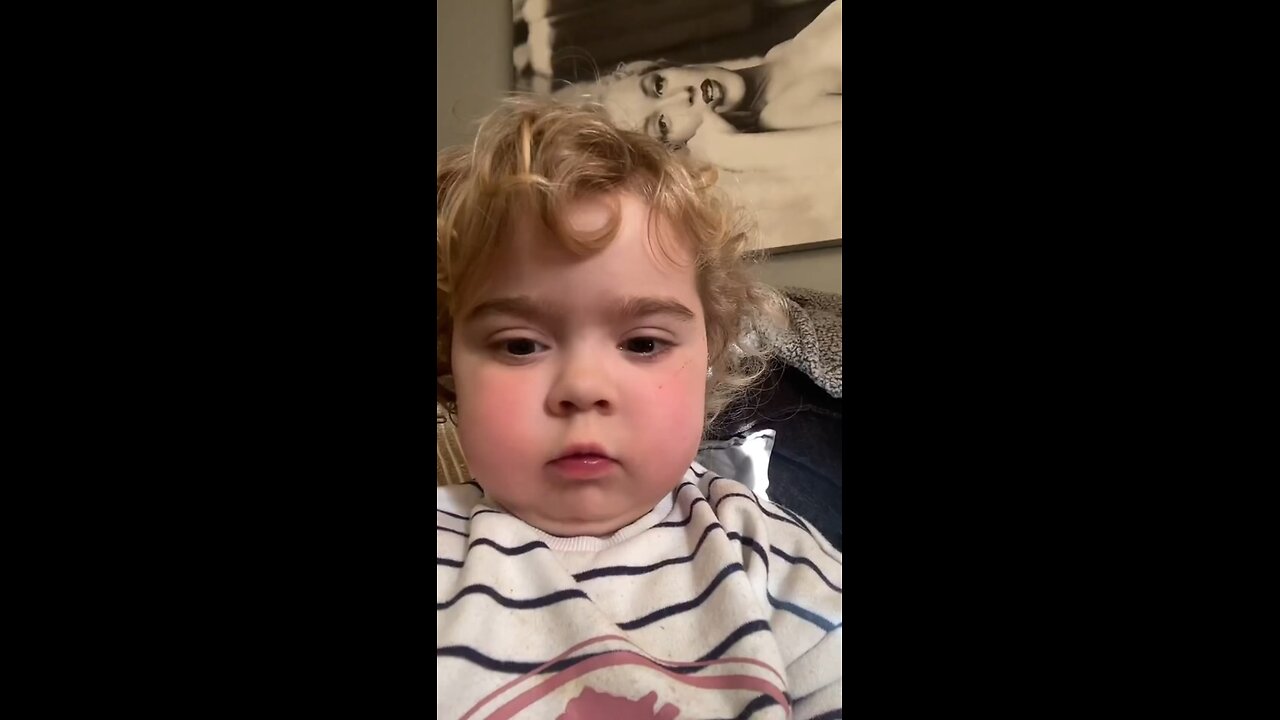 cute baby singing