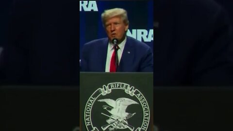 Trump drops MASSIVE TRUTH BOMB 💣 at NRA conference