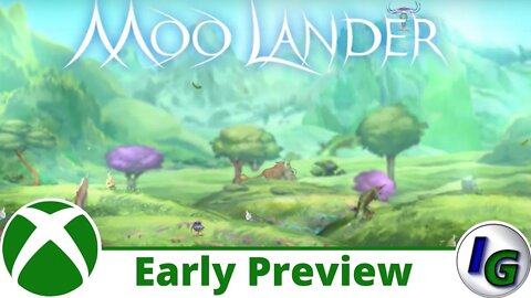Moo Lander Early Preview on Xbox