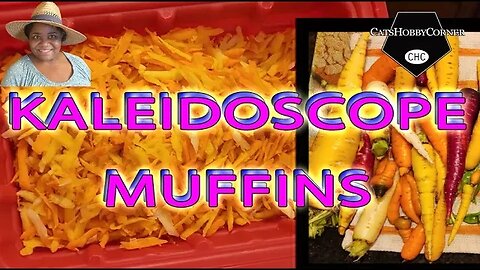 #kaleidoscope #carrot #muffins #recipe - #catshobbycorner