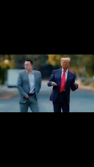 VICTORY DANCE: Elon Musk And Donald Trump (meme)