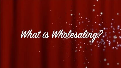 What is Wholesaling Real Estate? #stepS2uccess #get2steppin