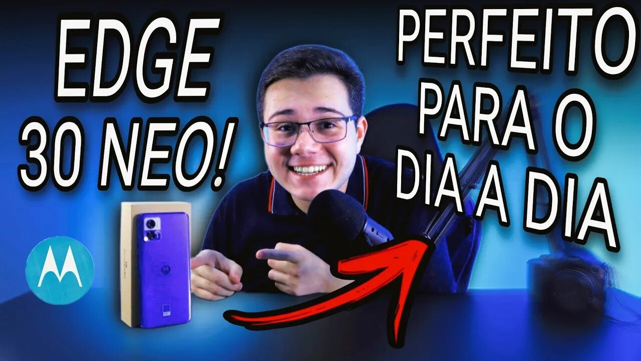 MOTOROLA EDGE 30 NEO É BOM? VALE R$1700? MINHA OPINIÃO SINCERA! | Unboxing e Resenha