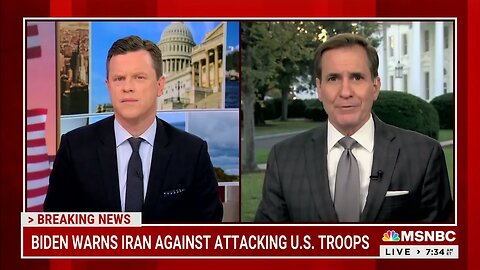 John Kirby Cant Give "An Exact Number" Of Troops Hurt In Attacks By Iran-Backed Terrorists