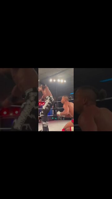 Myles Hawkins' Athletic Brilliance in the Ring 👀