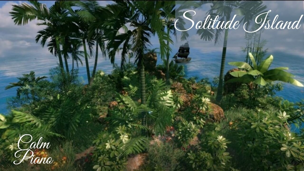 Calm Piano Music-Solitude Island By Calm Shores