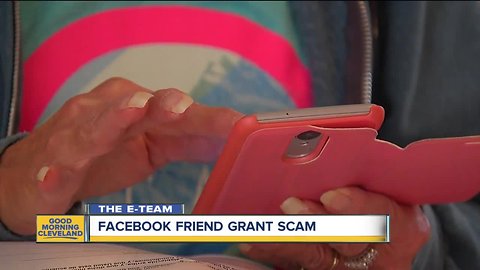 Facebook friend grant scam