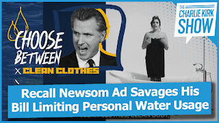 Recall Newsom Ad Savages His Bill Limiting Personal Water Usage