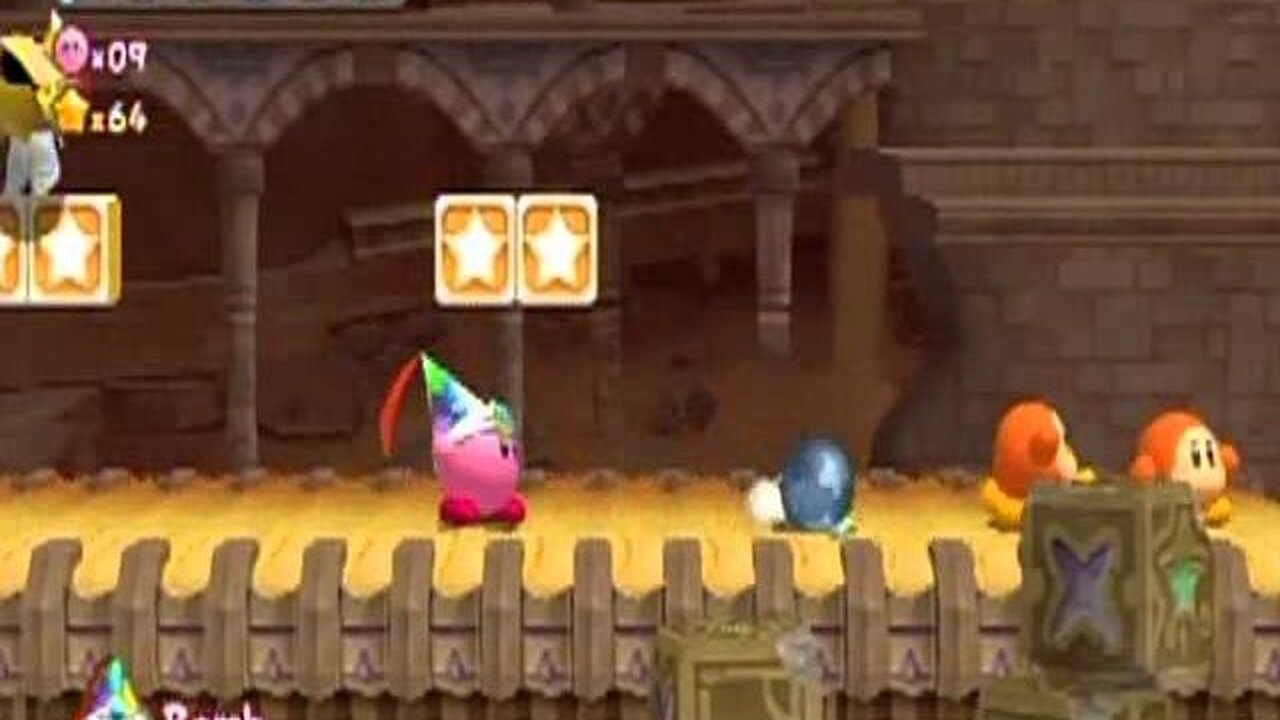Kirby's Return To Dreamland Walkthrough Part 4: Cute-Yet-Explosive