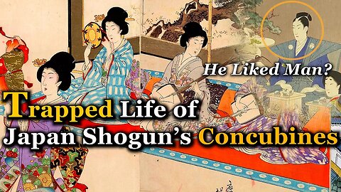 Trapped Life of Japan Shogun's 8 Concubines & Wife | Tokugawa Iemitsu