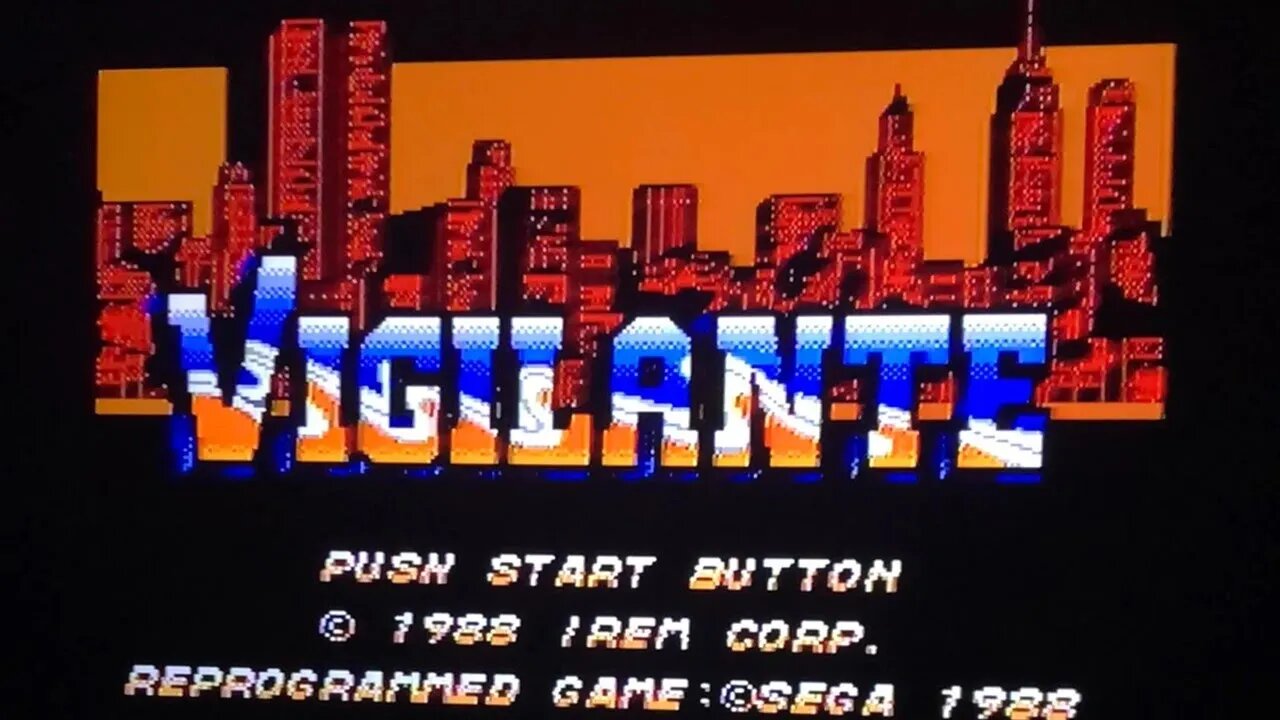 Vigilante - Master System - Stage 01