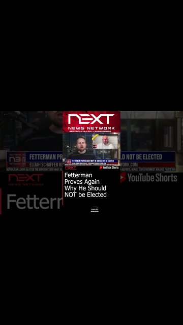 Fetterman Proves Again Why He Should NOT be Elected #shorts