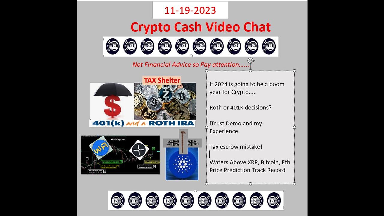 Crypto Cash Video Chat Volume 37