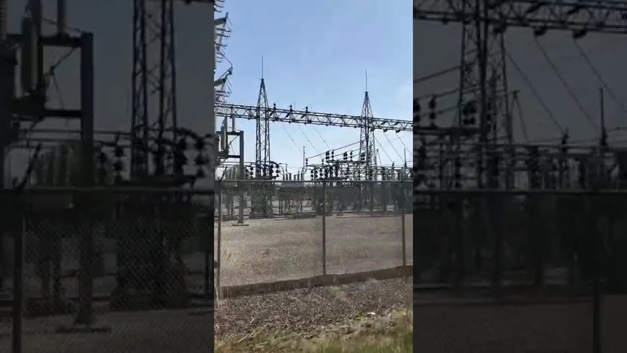 Power substation hum