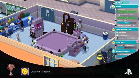 Two Point Campus trophy