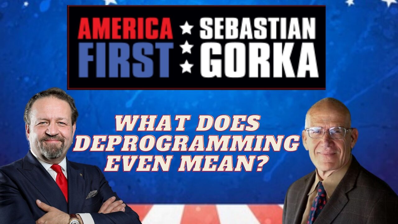 What does deprogramming even mean? Victor Davis Hanson with Sebastian Gorka on AMERICA First