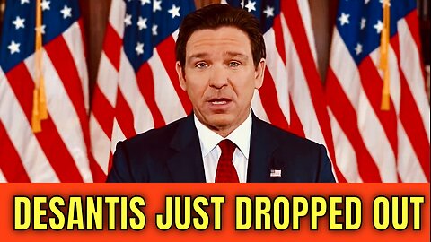 Ron DeSantis DROPS OUT…Endorses DONALD TRUMP!