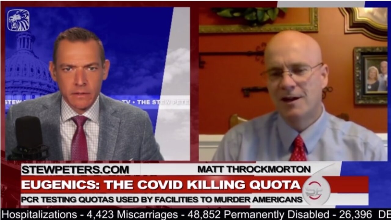 STEW PETERS SHOW 4/13/22 - THE COVID KILLING QUOTA