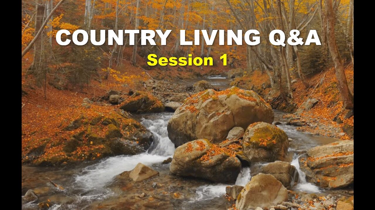 10-08-22 COUNTRY LIVING Q & A Session 1 - AY- By Andre Miller (Watchman}