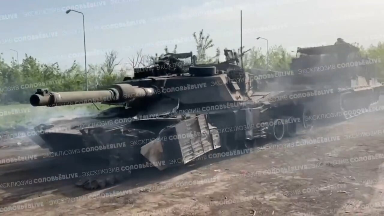 Captured Abrams... Will it reach Moscow on time?