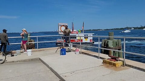 EVER SEEN AN ICE CREAM BOAT? WAIT FOR IT! | Panama City, Florida Adventures 🌊🌴