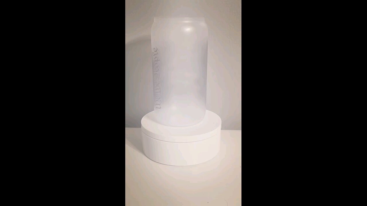 Glass glow tumbler