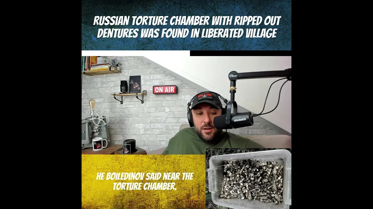 Russian Torture Chamber With Ripped Out Dentures Was Found in Liberated Village - War in Ukraine