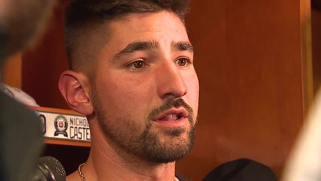 Castellanos reacts to overturned call in Tigers Opening Day loss to Pirates