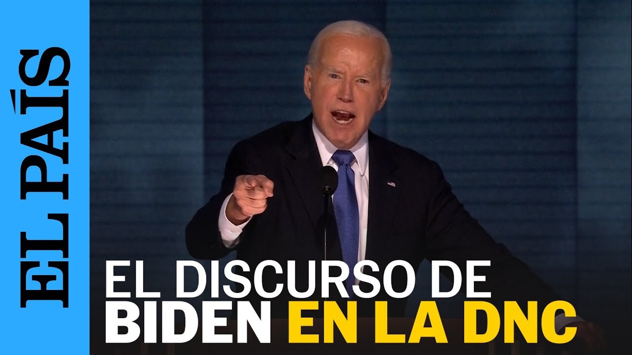 EE UU | El discurso de Biden en la Convención Nacional Demócrata en tres minutos | EL PAÍS