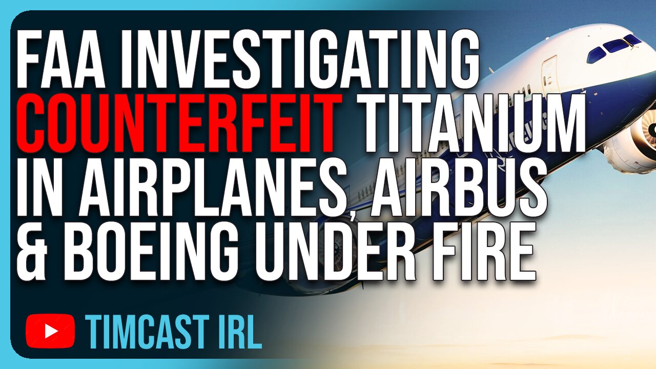 FAA Investigating COUNTERFEIT TITANIUM In Airplanes, AirBus & Boeing Under Fire