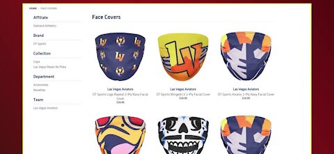 New Las Vegas Aviators merch