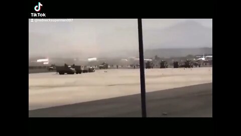 Rare footage captured at the #Kabul airport as Taliban storm through the airport. #Afghanistan