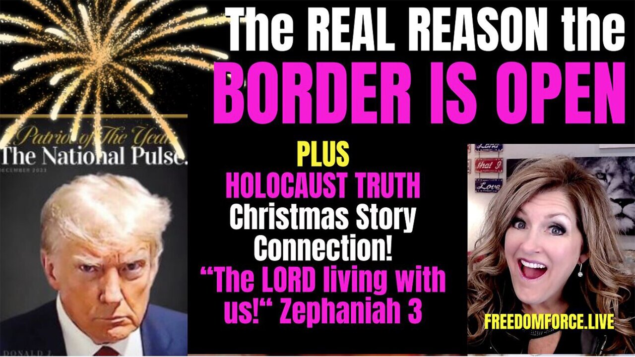 Melissa Redpill Situation Update 01-01-24: "Why The Border Is Open, Holocaust Truth"