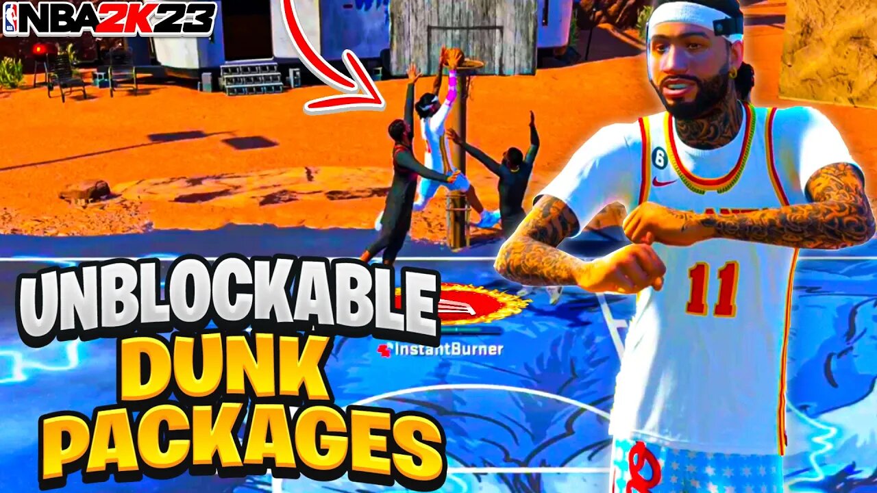 BEST DUNK ANIMATIONS 2K23 for CURRENT & NEXT GEN ANY BUILD | BEST UNBLOCKABLE DUNK PACKAGES NBA 2K23